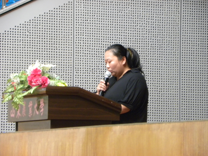 2012级新生开学典礼暨“我与院长面对面”院长论坛